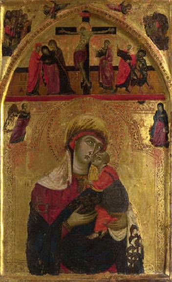 Madonna and Child,  ca. 1265-1275  (attributed to Clarisse Master) The National Gallery, London,  NGL6571